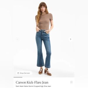 Veronica Beard Carson Ankle Flare Jeans: Size 29
